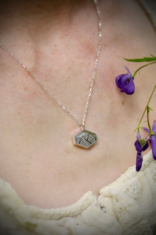 Hexagon Mountain Amulet