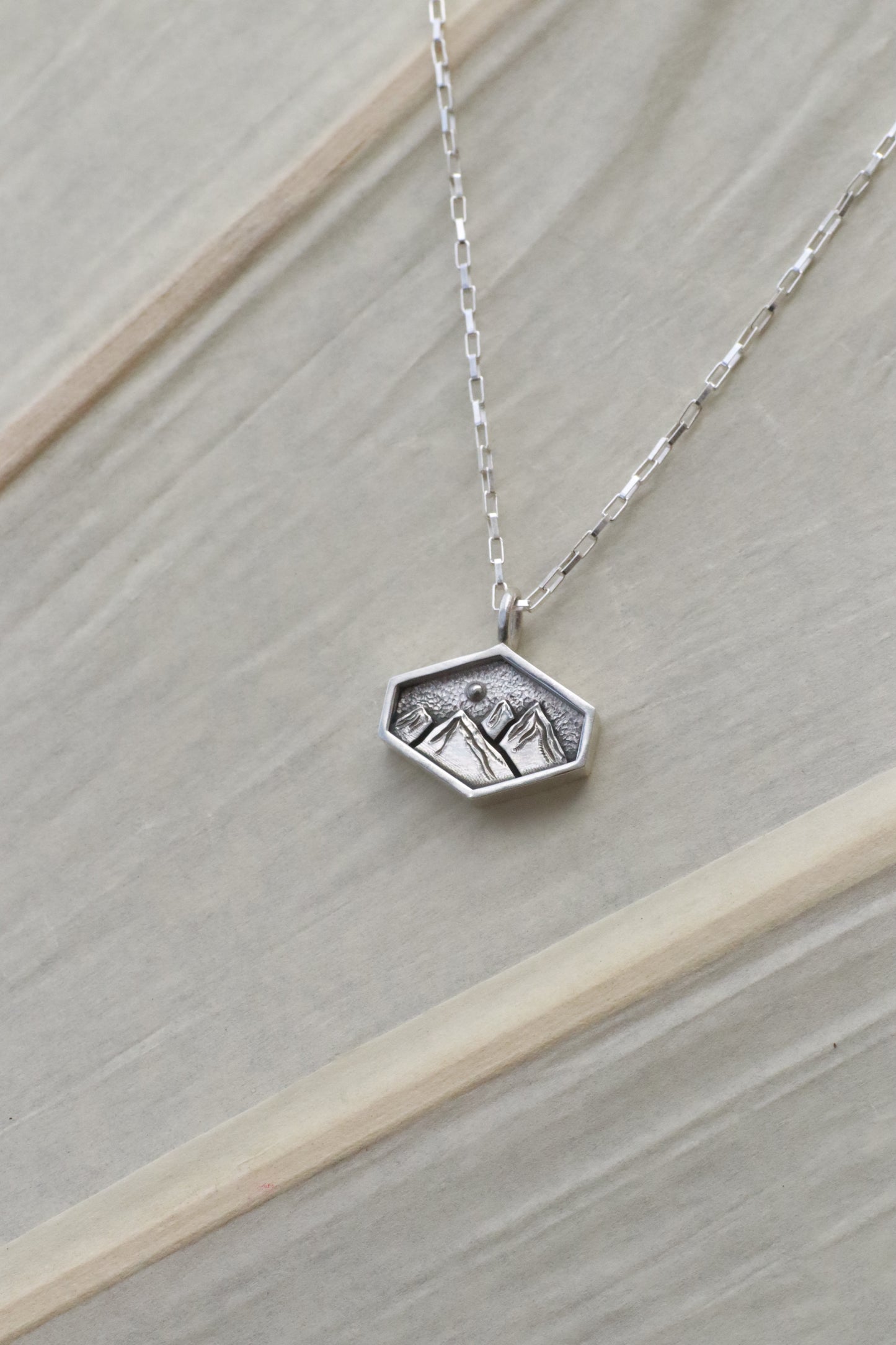 Hexagon Mountain Amulet
