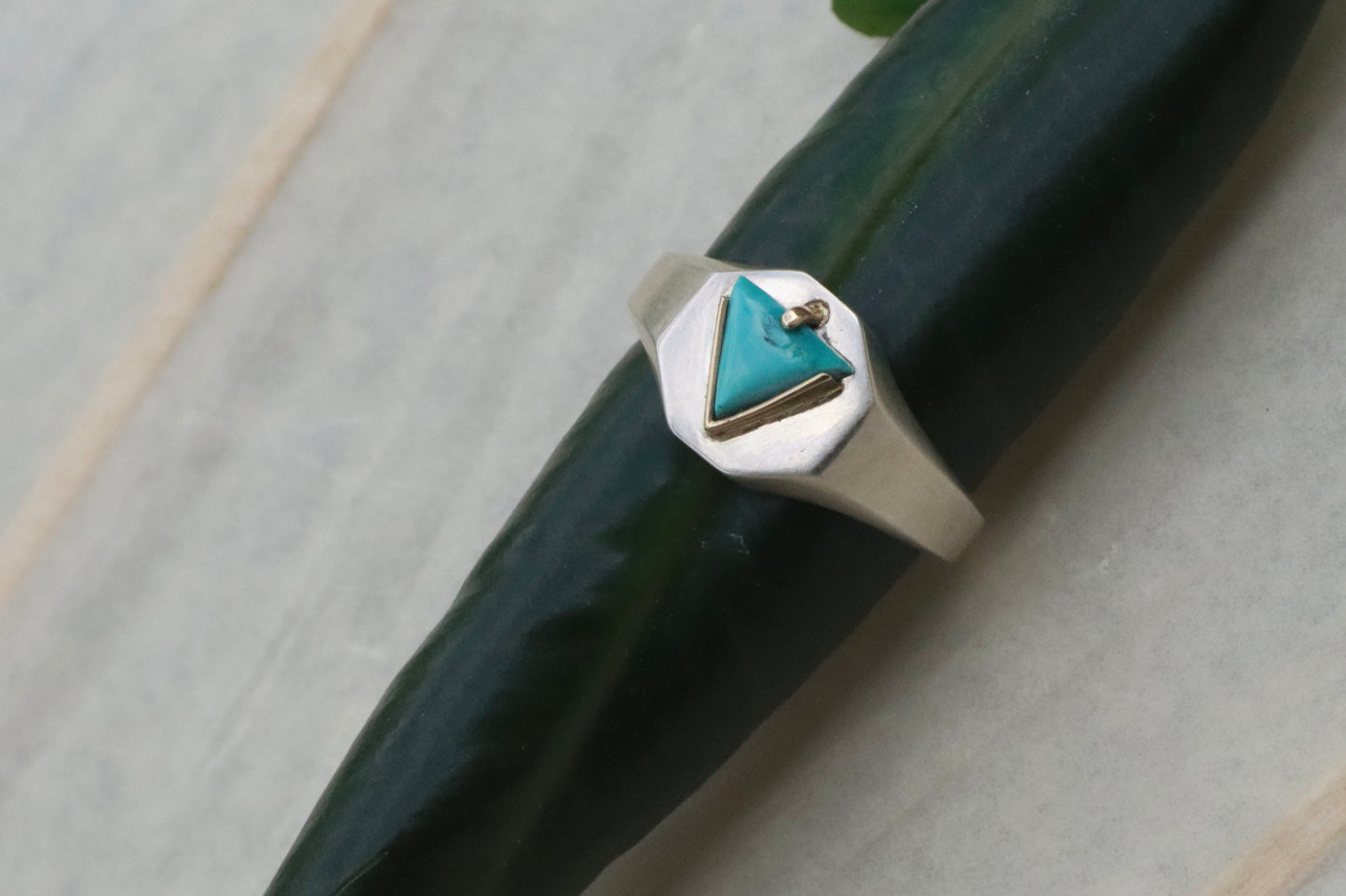 Turquoise Signet Ring