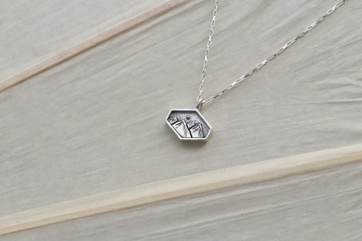 Hexagon Mountain Amulet