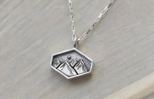 Hexagon Mountain Amulet