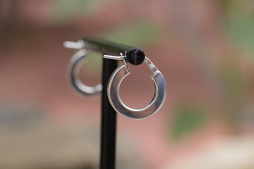 Square Huggie Hoop